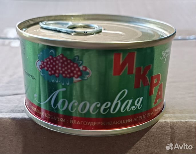 Икра красная 140г