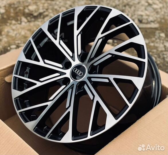 Под заказ R18 5x112 Audi A8 Design Black Machined