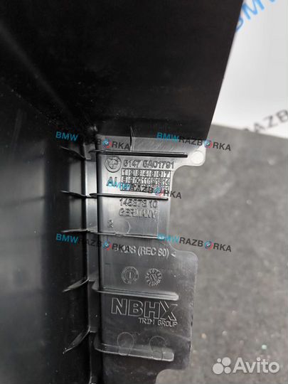 Вещевое отделение в багажнике BMW i5 G60 2024