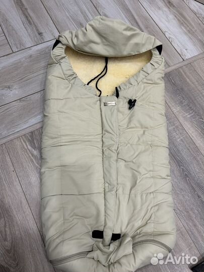 Конверт меховой зимний на овчине