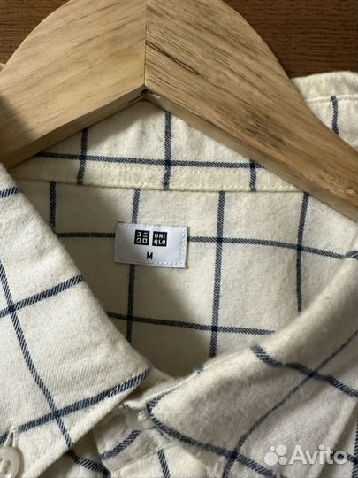 Рубашка uniqlo мужская