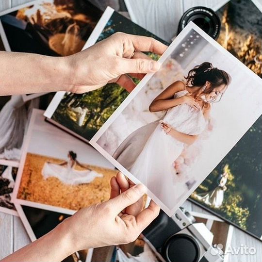 Печать фотографий А6, А5, А4, А3, полароид