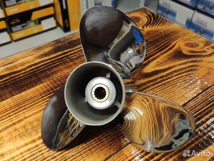 Гребной винт Tohatsu 9.9-20; 3х9-1/4х10, сталь