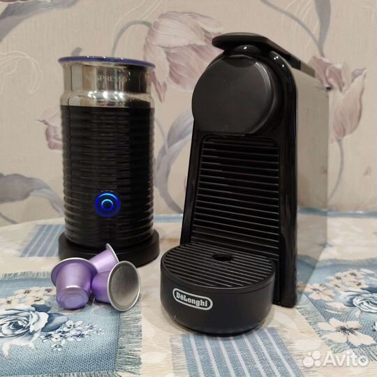 Delonghi Nespresso с капучинатором Aeroccino 3