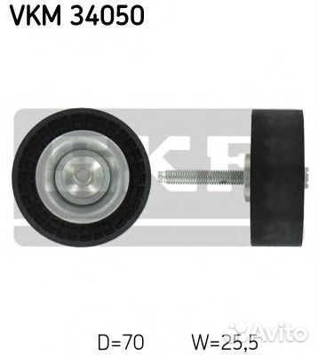 SKF VKM 34050 Ролик ремня приводного ford mondeo 3