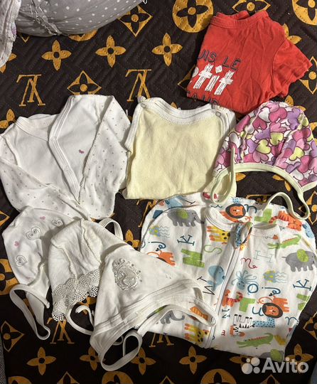 Вещи пакетом на малышку 0-3