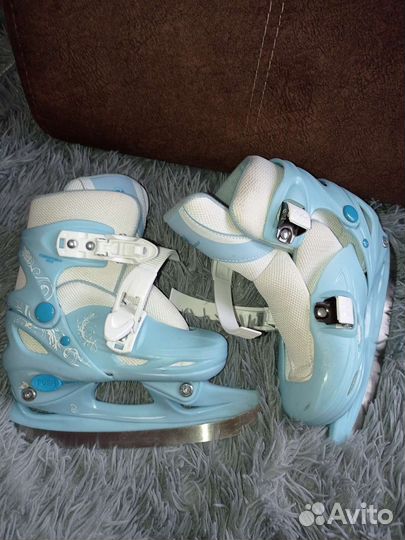 Коньки детские раздвижные