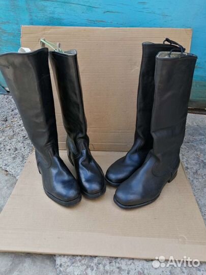 Сапоги военные хромовые