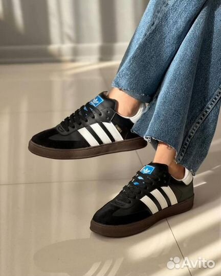 Кроссовки adidas samba black