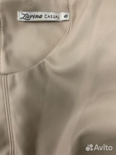 Кожаное платье zarina