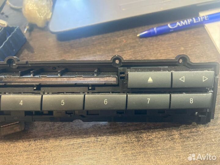 Панель управления радио магнитолой BMW F10