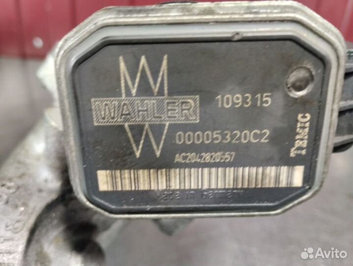 Клапан егр + охладитель Mercedes E-Class W211