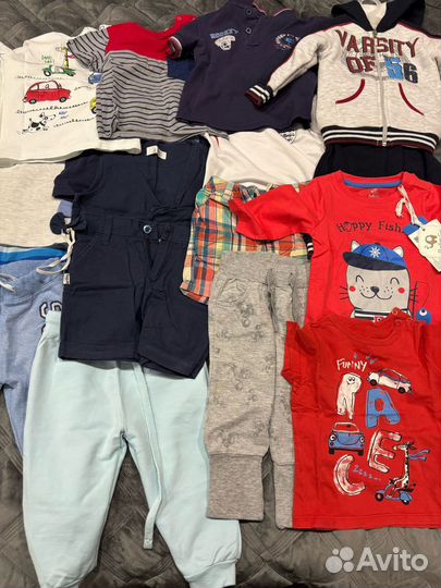 Пакет вещей для мальчика 62 68