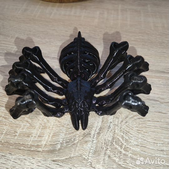 Паук фигурка подвижная,3д печать