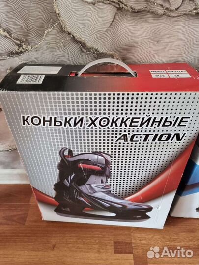 Коньки хоккейные