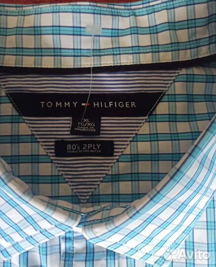 Рубашка Tommy Hilfiger(USA)оригинал флагманская