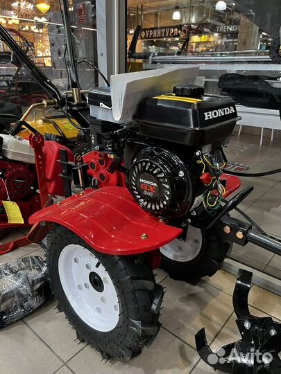 Honda мотоблок GX240 8HP + Роторная косилка