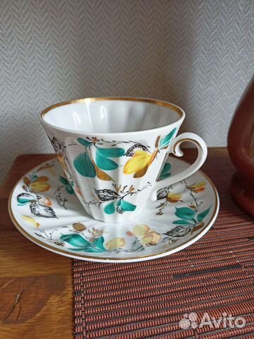 Чайная пара фарфор