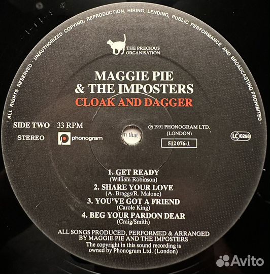 Maggie Pie & The Imposters – Cloak And Dagger