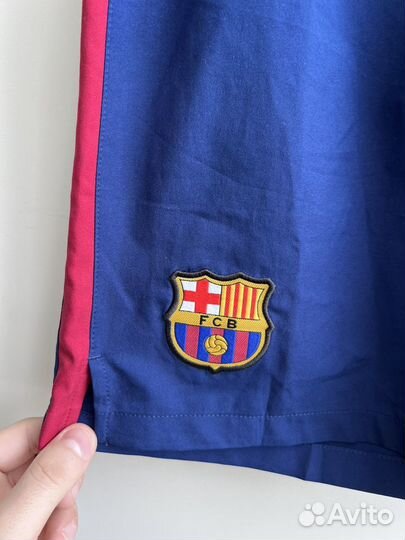 Barcelona 2014 home football soccer shorts nike