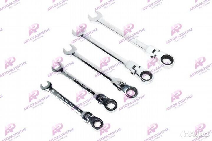 Набор инструментов ключей 11 предметов с трещоткой