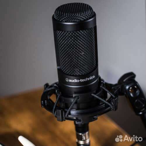 Студийный конденсаторный микрофон Audio-Technica