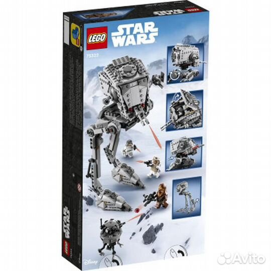 Конструктор lego Star Wars 75322 AT-ST на Хоте