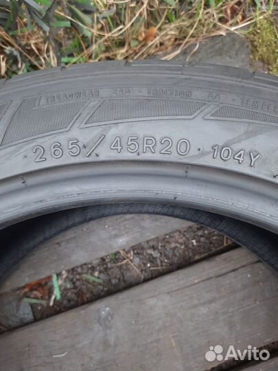 Dunlop SP Sport Maxx GT 265/45 R20