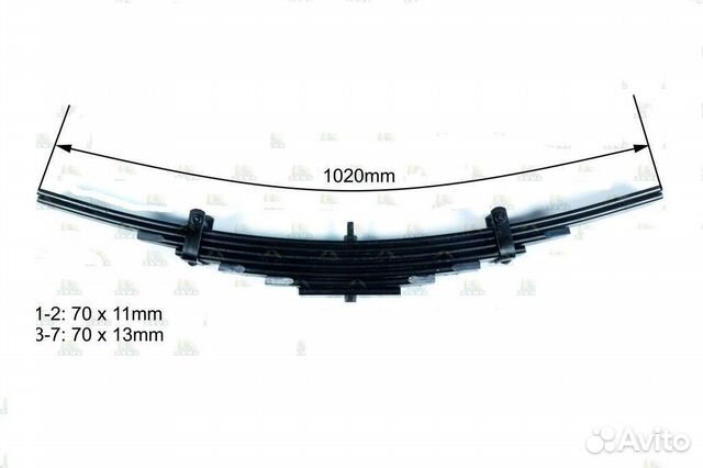 Подрессорник в сборе Hino Mitsubishi Isuzu Nissan