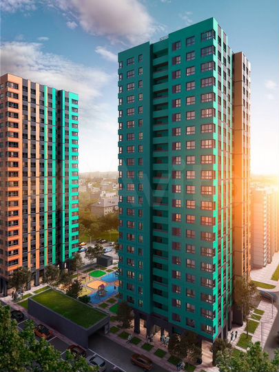 1-к. квартира, 18,6 м², 15/21 эт.