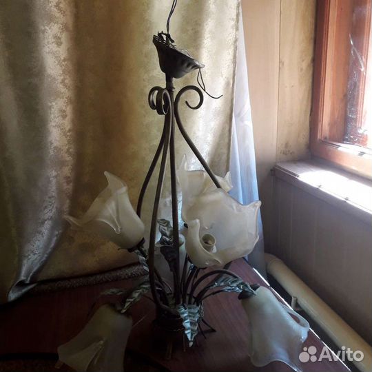 Люстра потолочная бу