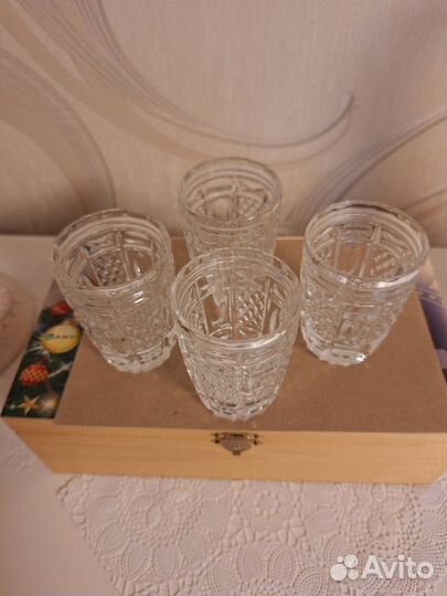 Стопки хрустальные СССР