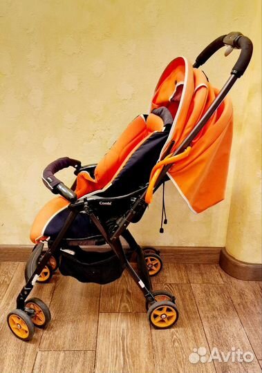 Коляска Combi Well Comfort два положения ручки