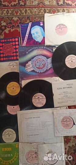 Виниловые пластинки бу. 85 шт