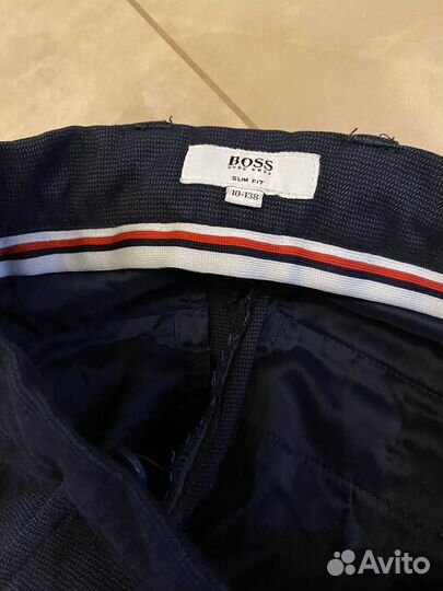 Брюки синие hugo boss оригинал