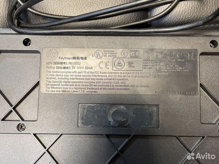Клавиатура HP-PR1101U