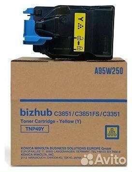 Картридж Konica Minolta TNP-79Y (aajw250) 1395215