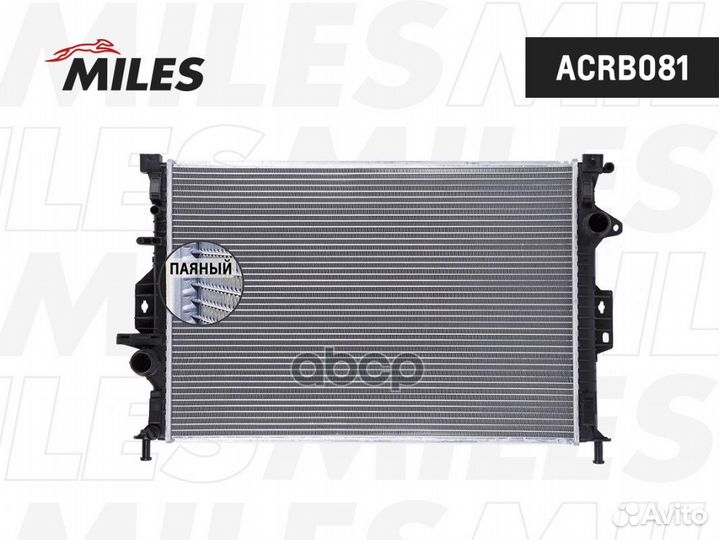 Радиатор двигателя acrb081 Miles