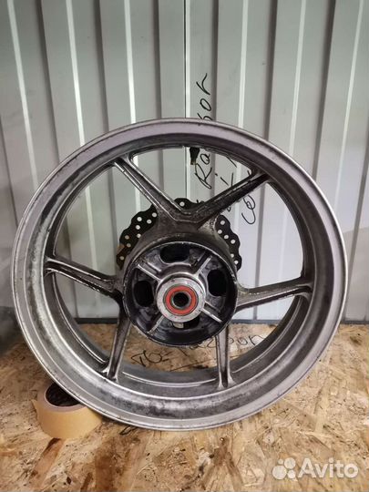 Kawasaki er6 versys задний диск