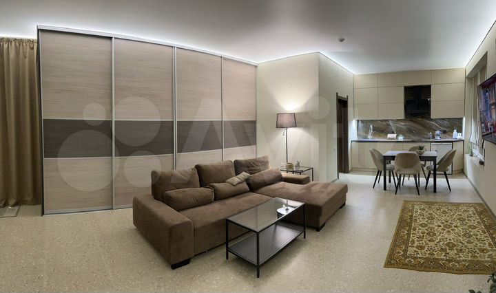 Квартира-студия, 50 м², 2/2 эт.