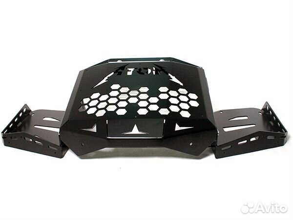 Вынос радиатора+шноркеля+решётка черный cfmoto X10