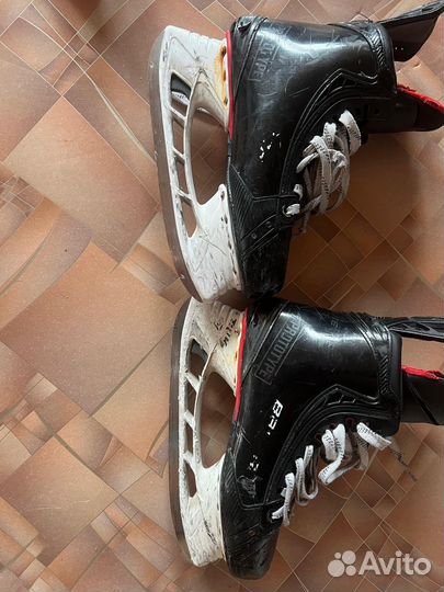 Хоккейные коньки bauer vapor hyperlite 8.5 fit2