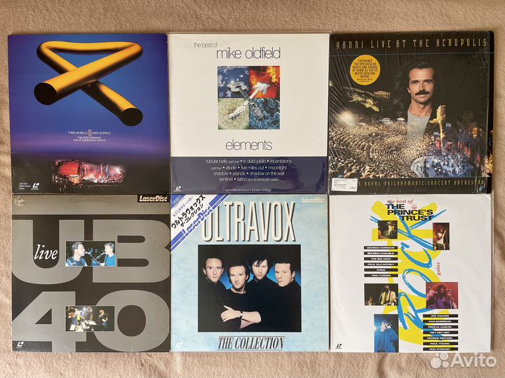 LD Диски LaserDisc только музыка