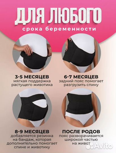 Бандаж для беременных и после родов