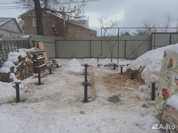 Винтовые сваи