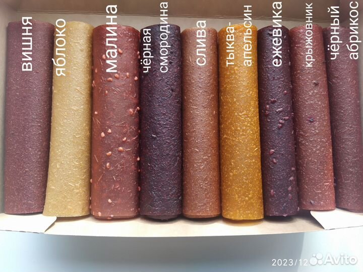 Пастила фруктовая, наборы пастилы