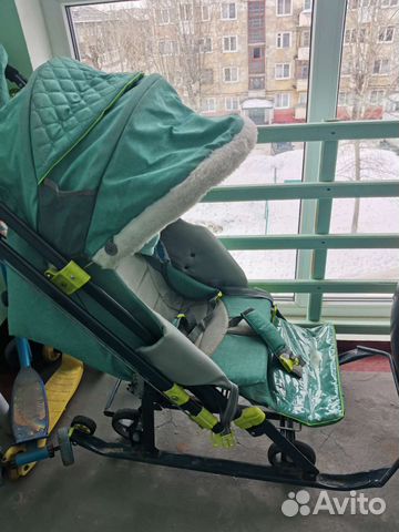 Коляска санки