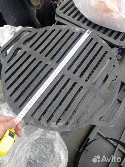 Чугунная решетка гриль