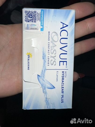 Линзы контактные acuvue oasys