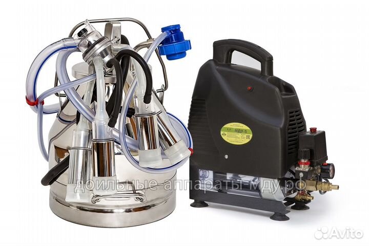 Доильный аппарат для коров (новый)